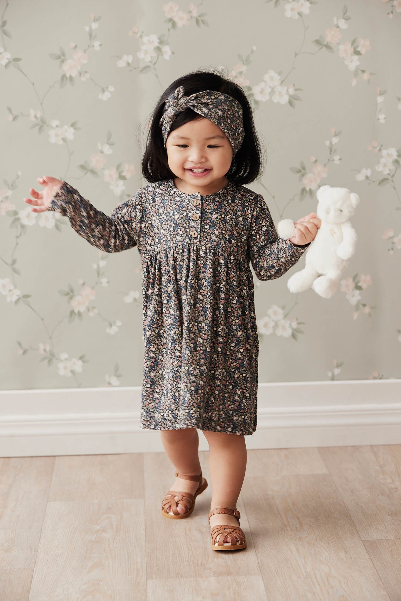 Jamie kay shop winter floral dress