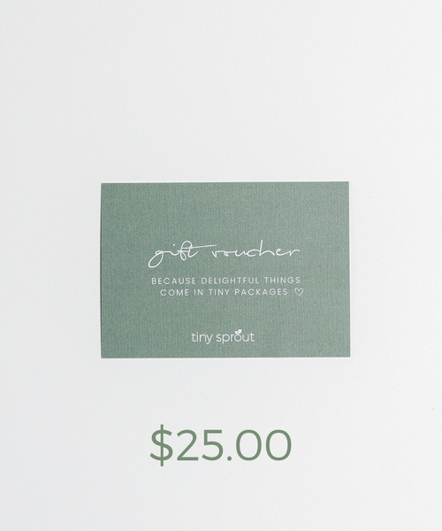 Tiny Sprout $25 Gift Voucher