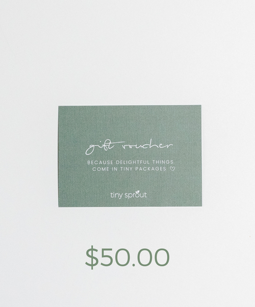 Tiny Sprout $50 Gift Voucher