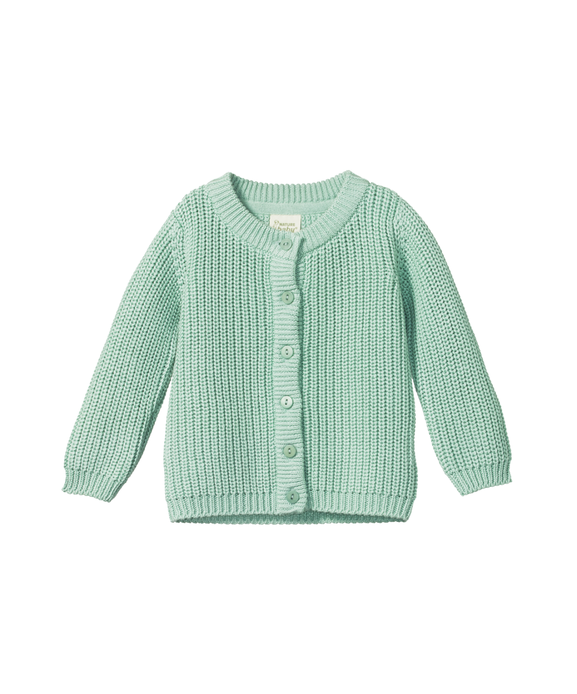 Mint green 2025 baby cardigan
