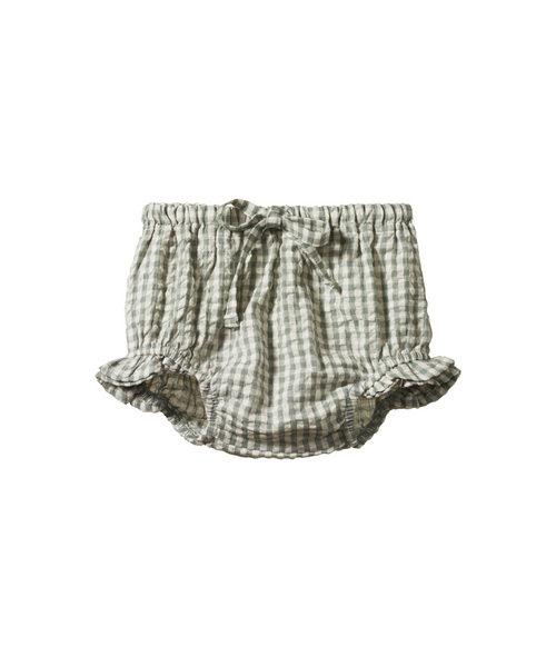 Nature Baby Petal Bloomers Lagoon Check Gingham