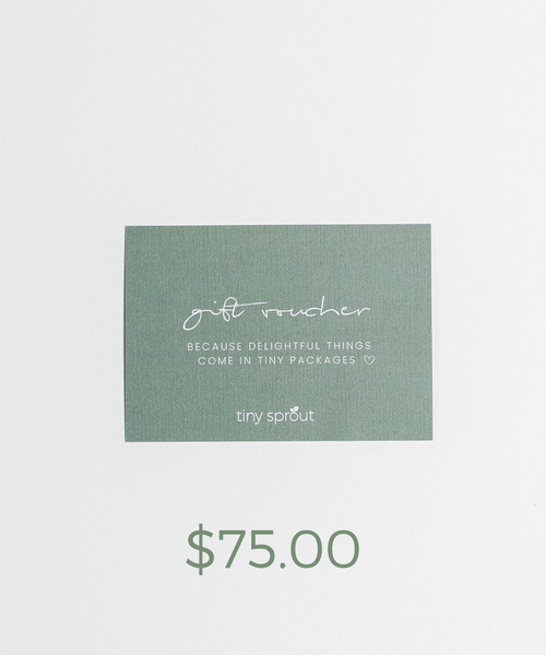 Tiny Sprout $75 Gift Voucher