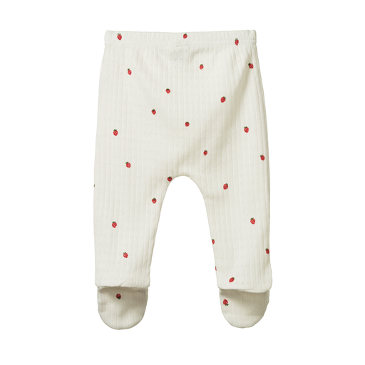 Nature Baby Pointelle Knickers - Strawberry Fields