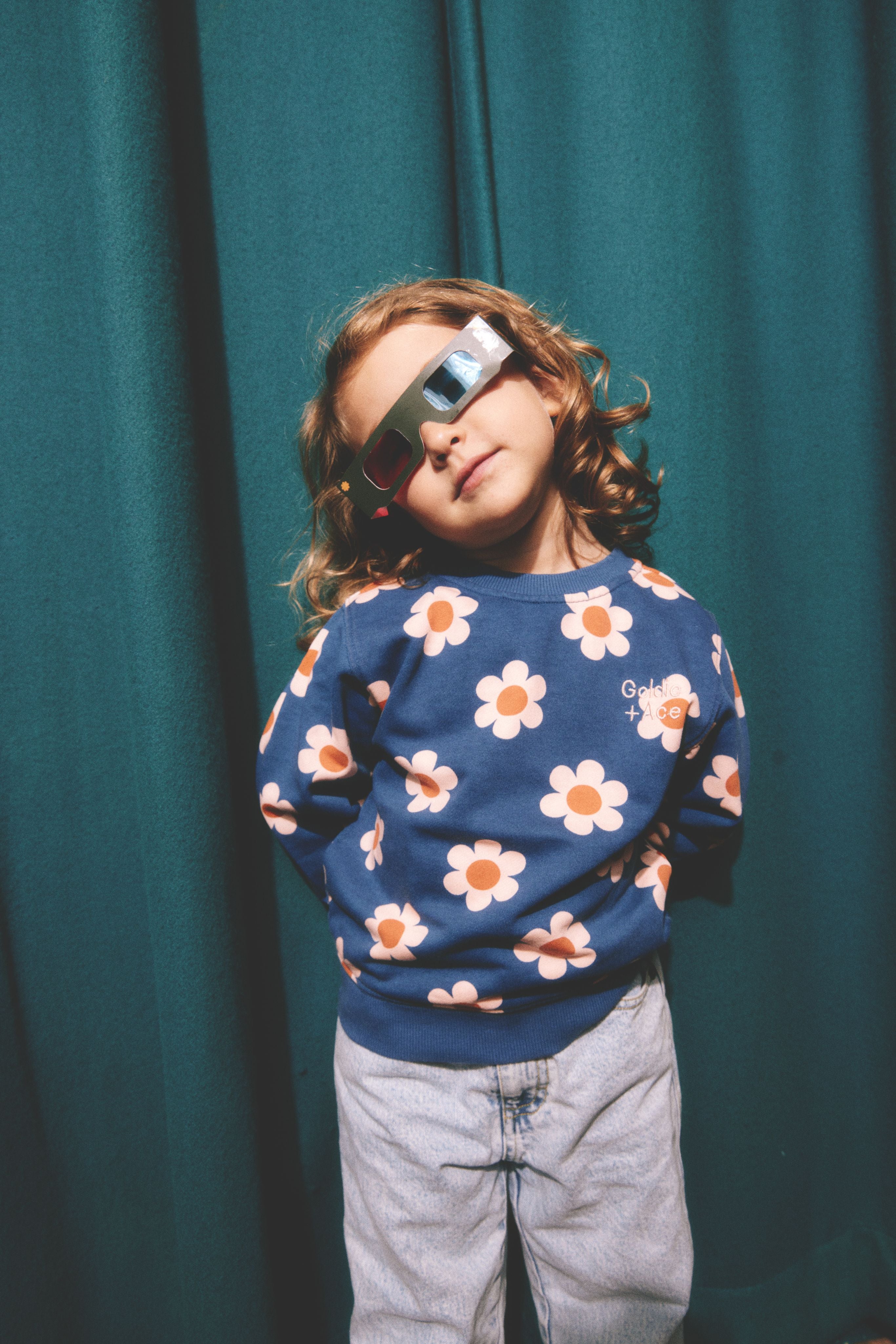 Goldie & Ace Ziggy Shorts - Denim main image 1