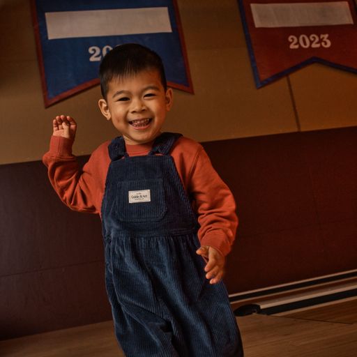 Sammy Corduroy Overalls - Lake