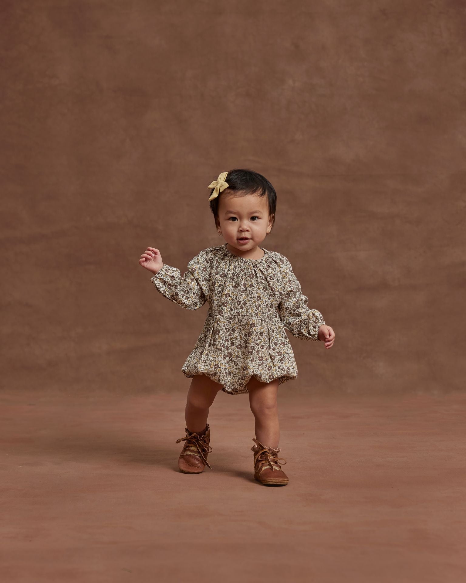 Rylee + Cru Freya Romper - Blossom Embroidery main image 1