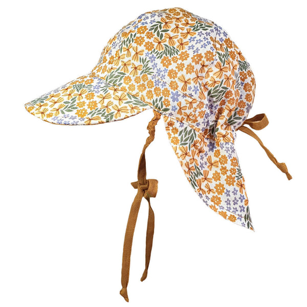 Bedhead Hats Reversible Baby Flap Sun Hat Mabel Maize