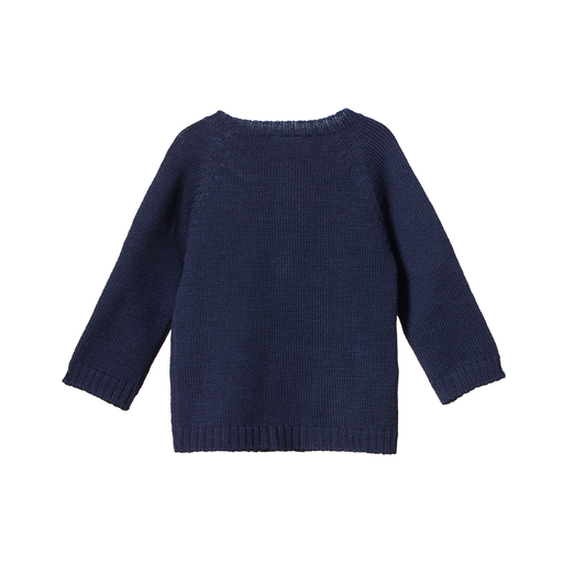 Nature Baby Merino Knit Blanket Cot - Acorn Marl main image 1