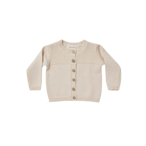 Quincy Mae Knit Cardigan Natural