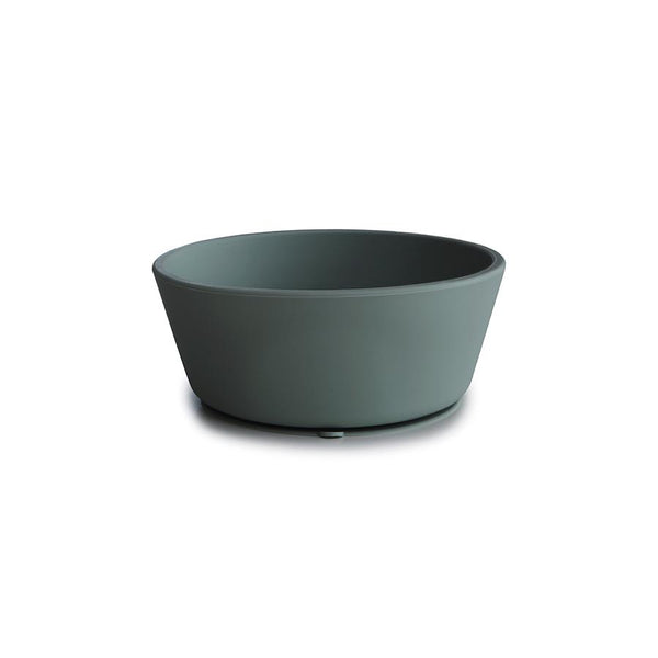 Mushie Suction Silicone Bowl Dried Thyme