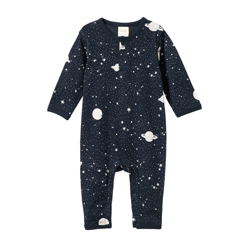 Nature Baby Henley Suit Galactic Navy