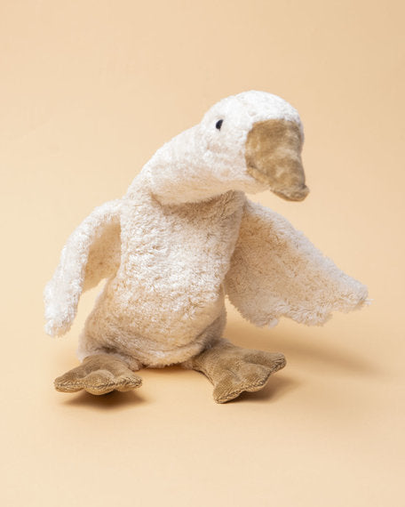 Senger Naturwelt Cuddly Animal Goose White Small | Tiny Sprout