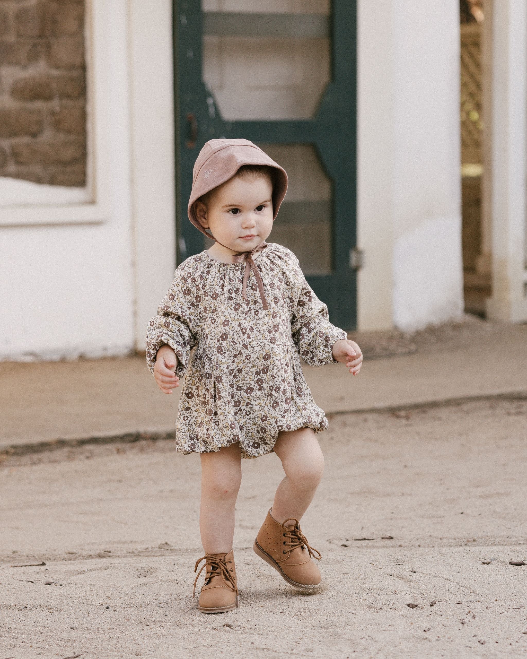 Rylee and cru store dark floral romper