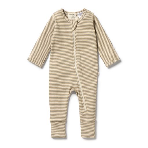 Hot Cross Buns Organic Zipsuit With Feet