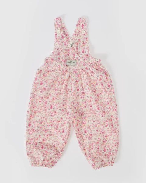 Goldie and Ace Tilly Overalls Pink Floral