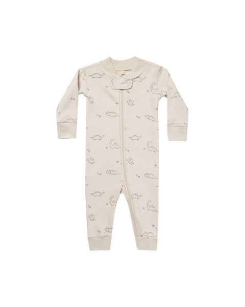 Quincy Mae Zip Long Sleeve Sleeper Dino