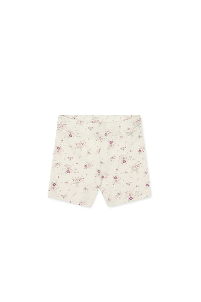 Jamie Kay Bike Short Sweet William Floral Natural