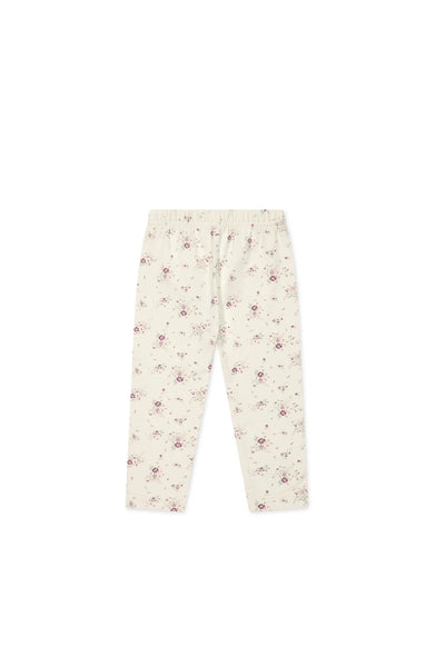 Jamie Kay Legging Sweet William Floral Natural