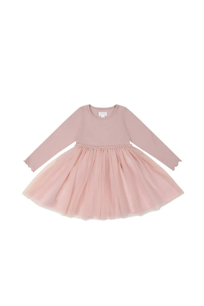 Jamie Kay Anna Tulle Dress Shell Pink