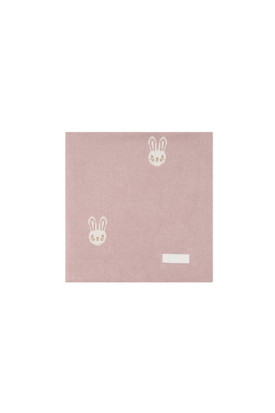 Jamie Kay Bunny Blanket Powder Pink