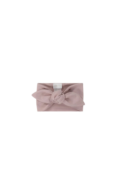 Jamie Kay Pima Cotton Headband Powder Pink