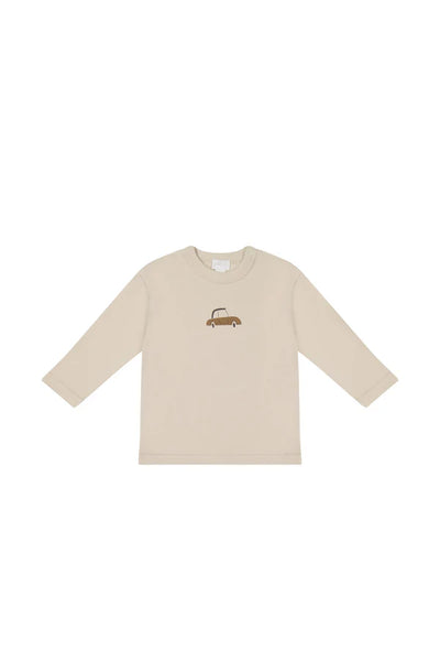 Jamie Kay Arnold Long Sleeve Top Sesame