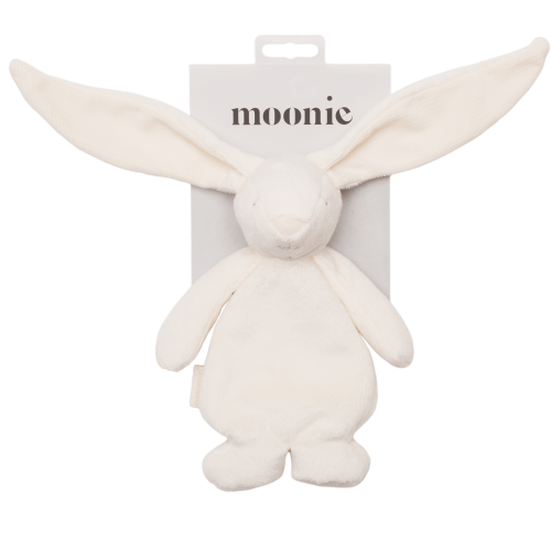 Moonie Organic Sensory Bunny Cream New