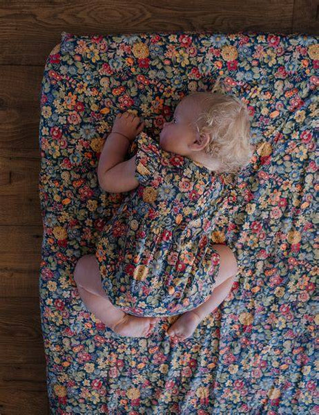 Goldie and Ace Lani Cotton Romper Heirloom