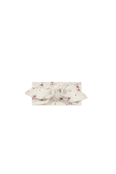 Jamie Kay Headband Sweet William Floral Natural