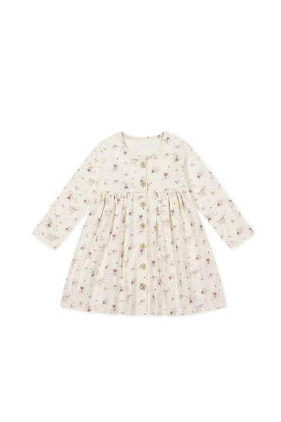 Jamie Kay Poppy Dress Sweet William Floral Natural