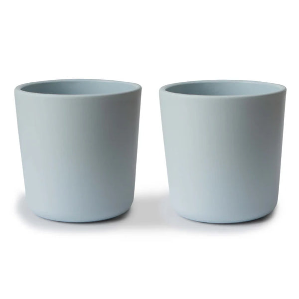 Mushie Dinnerware Cup Set Powder Blue