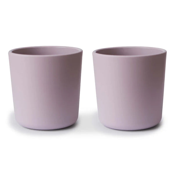 Mushie Dinnerware Cup Set Soft Lilac