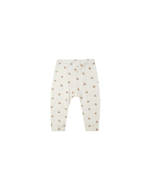 Quincy Mae Pointelle Leggings Rose Fleur