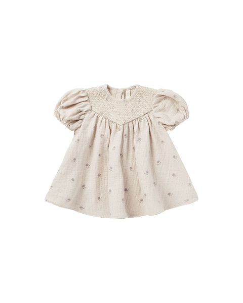 Quincy Mae Organic Carina Dress Sweet Pea