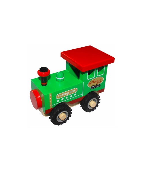 Wooden Toy Train Green