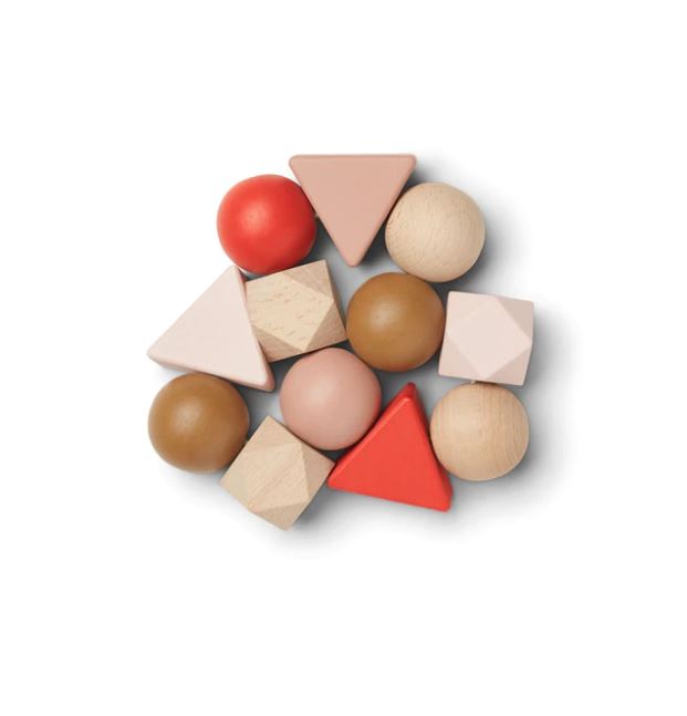 Liewood Anna Rattle Tuscany Rose Multi Mix | Tiny Sprout