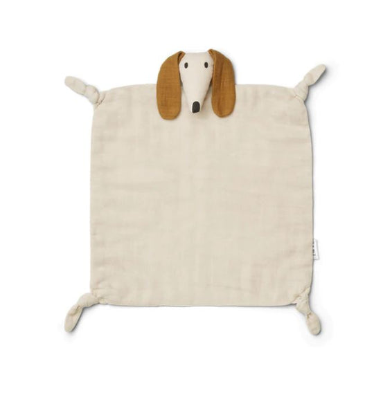Liewood Agnete Cuddle Cloth Dog Sandy