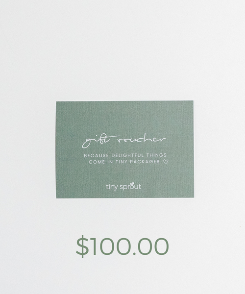 Tiny Sprout $100 Gift Voucher