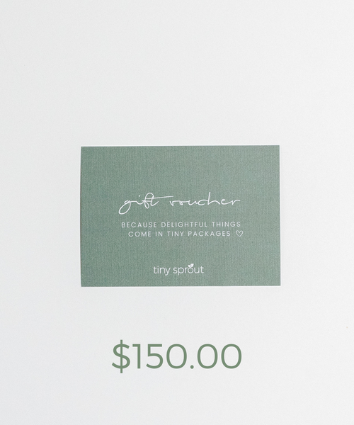 Tiny Sprout $150 Gift Voucher