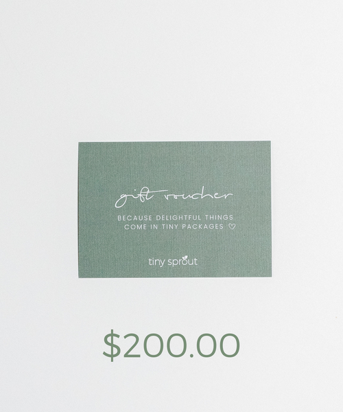 Tiny Sprout $200 Gift Voucher