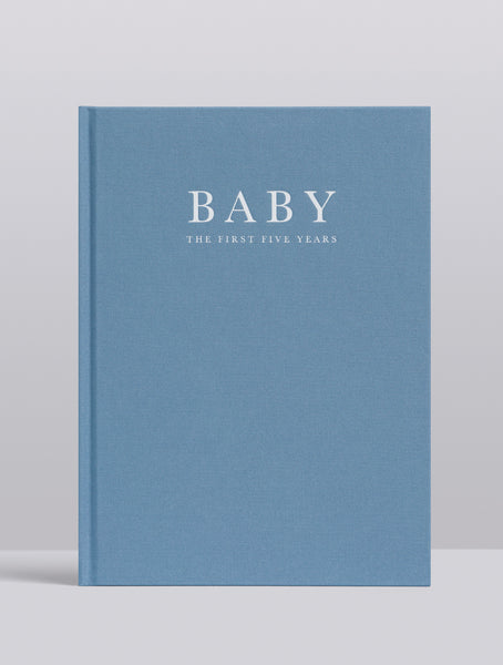Write To Me Baby Journal Blue