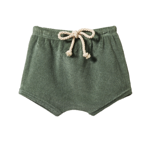 Nature Baby Terry Shorts Lily Pad