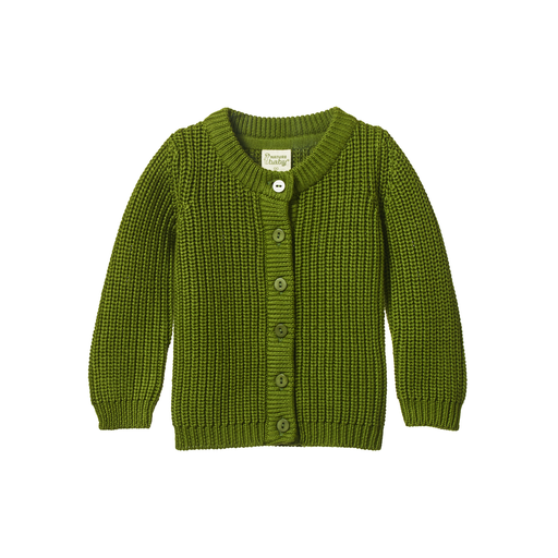 Nature Baby Scout Cardigan Chunky Knit Leaf