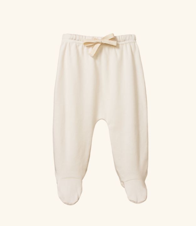 Nature Baby Footed Pants Natural Tiny Sprout