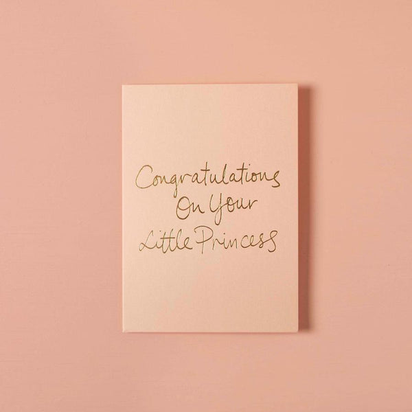 Baby Gift Card - Congratulations On Your Little Princess