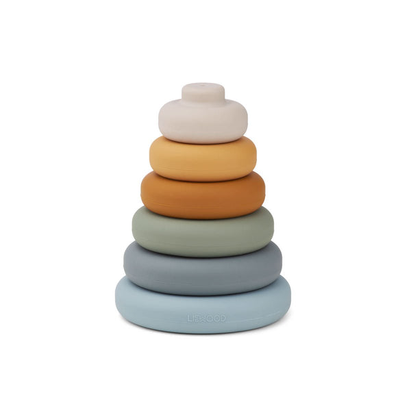 Liewood Dag Stacking Tower Blue Multi Mix