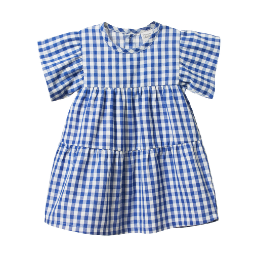 Nature Baby Esther Dress Isle Blue Check