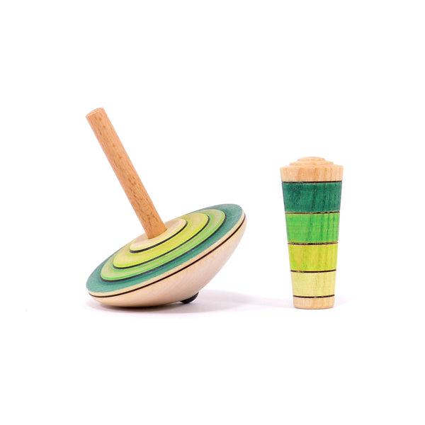 Mader My First Spinning Top with Starter Green