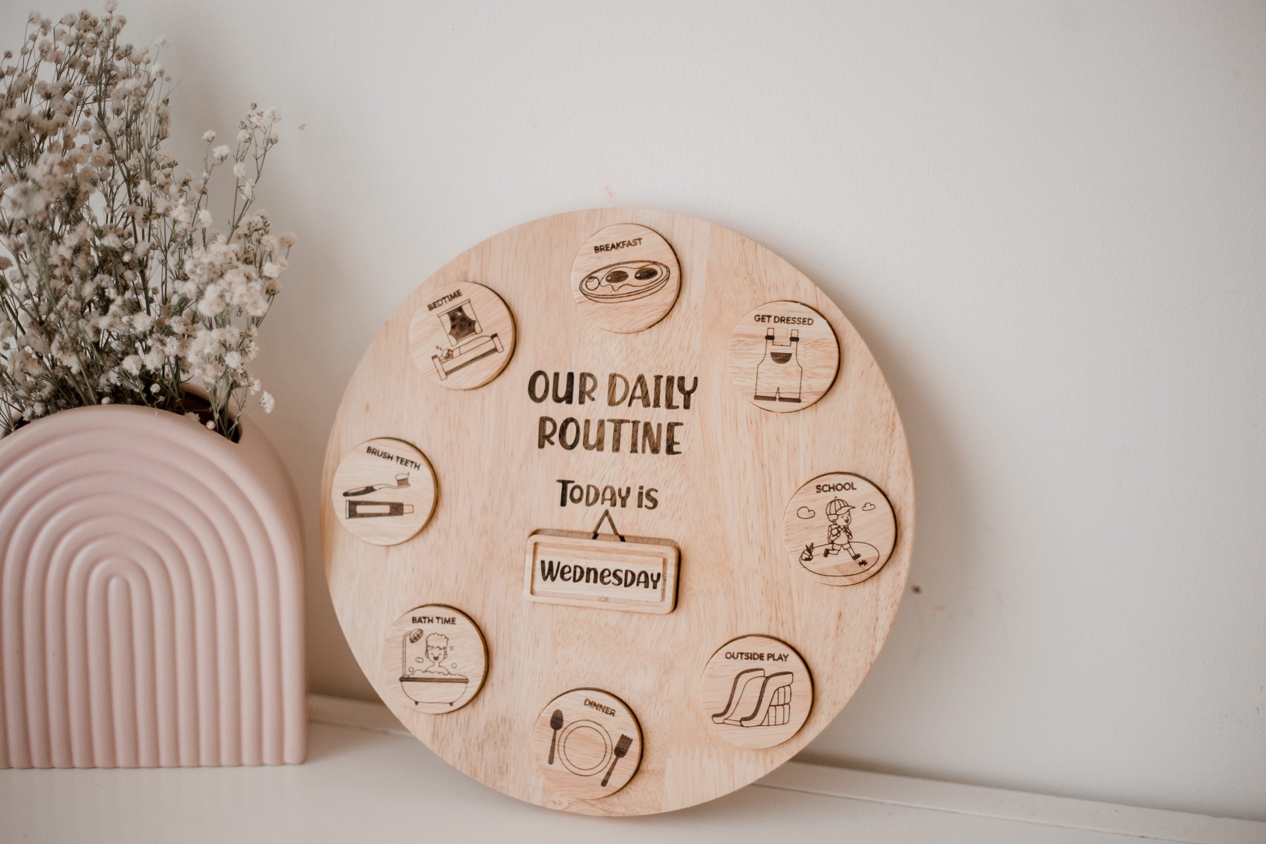 QToys Daily Routine Circle | Tiny Sprout