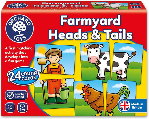 Orchard Games Farmyard Heads and Tails